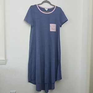 𝅺lularoe Small simply Comfortable dress high low